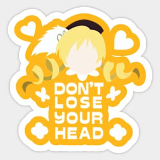 Mami don't lose your head Sticker